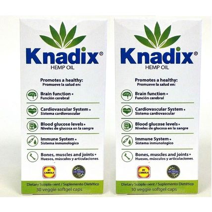 1 KNADIX OIL DIETARY SUPPLEMENT 30 CAPS SUPLEMENTO DIETETICO 30 VEGGIE CAPS