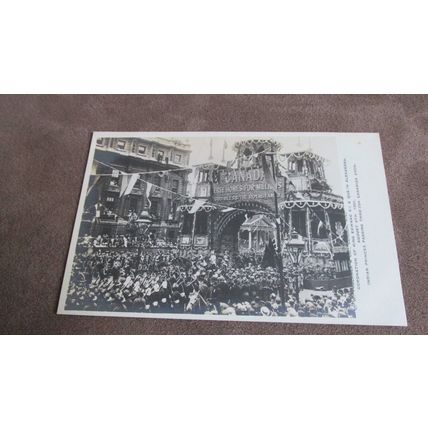 1902 Postcard - King Edward VII Coronation, Indian Princes @ Canadian Arch