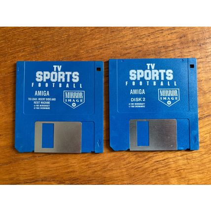Commodore Amiga - TV Sports: Football (A) 1991 Sports, Mirror Image