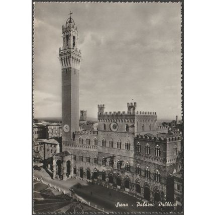 Palazzo Pubblico, Siena, c.1950s - Venturini Foto Cartolina