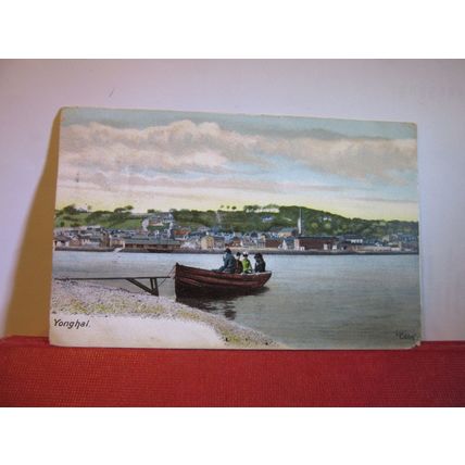 YONGHAL, (YOUGHAL), Co. CORK, IRELAND used antique postcard c.1904 =