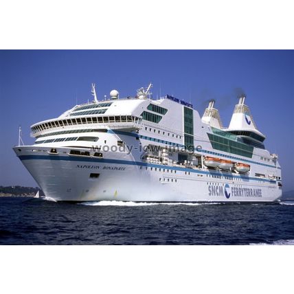SQ0699 - French SNCM Ferry - Napoleon Bonaparte , built 1996 - photograph 6x4