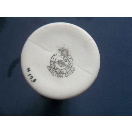 TAMWORTH COAT OF ARMS CARLTON CHINA CRESTED WARE SMALL VASE