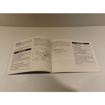 Yamaha Blaster YFS200N Owner's Manual LIT-11626-14-09