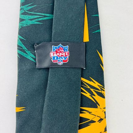 Green Bay Packers Neck Tie Burst Repeat 1998 Ralph Marlin & Co