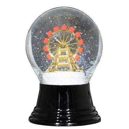 PR1402 - Perzy Snowglobe - Ferris Wheel - 5"H x 3"W x 3"D