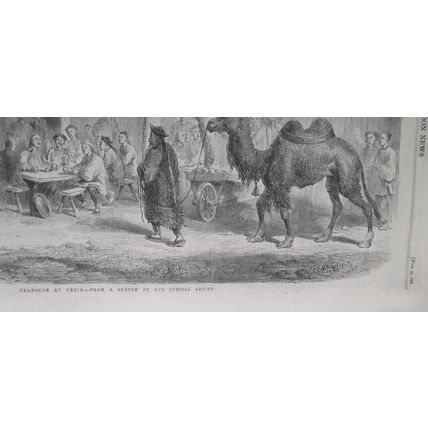 Tea-house at Pekin - Illustrated London News, February 23, 1861
