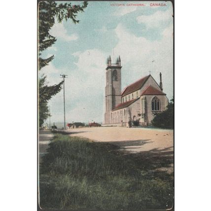 Victoria Cathedral, British Columbia, c.1910 - Postcard