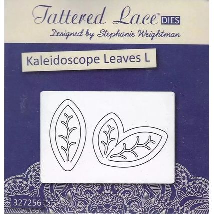Tattered Lace. Kaleidoscope Leaves L Die Set. Die Cutting Cardmaking Crafts