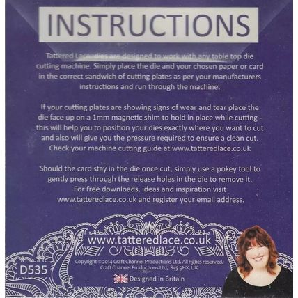 Tattered Lace. Kaleidoscope Leaves L Die Set. Die Cutting Cardmaking Crafts