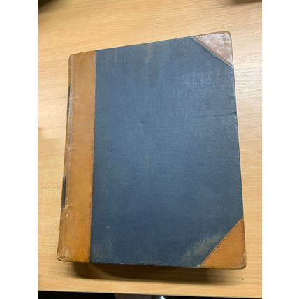 1907 PUNCH MAGAZINE BOUND VOLUMES JAN TO DEC HEAVY 2.8kg ANTIQUE BOOK (P14)