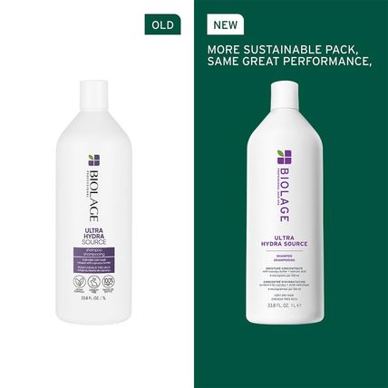 Biolage Ultra Hydra Source Shampoo - Deeply Moisturizes Very Dry Hair, for Thick