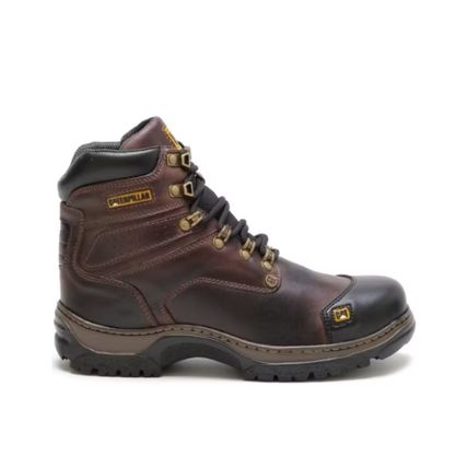 Caterpillar leather combat boot - Black