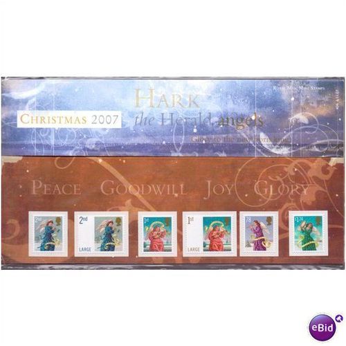 presentation pack p o pack 404 christmas 1907 sg2789