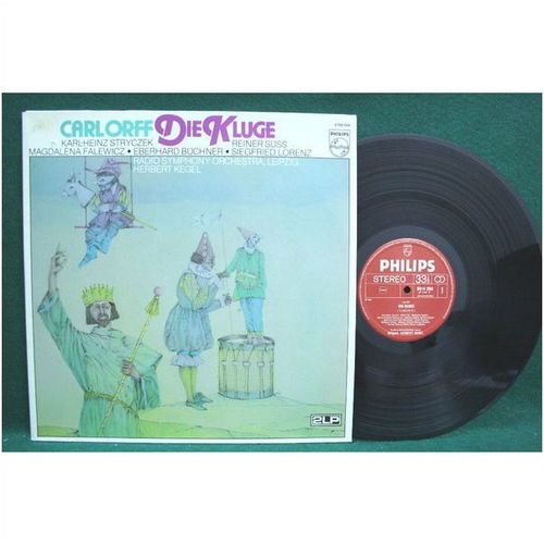 Kegel/Stryczek/Suss - Orff: Die Kluge - 2LP - 6769 094 - VG+/NM