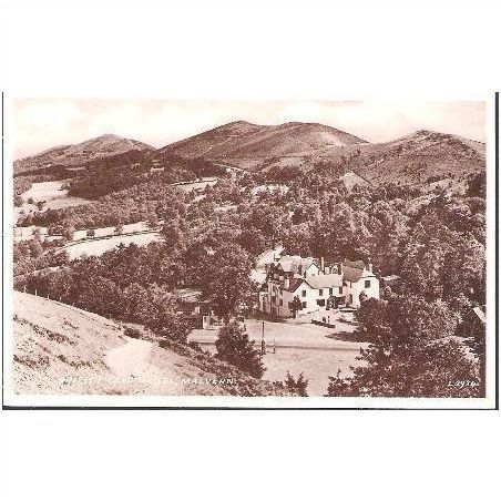 British Camp Hotel, Herefordshire Beacon nr Malvern- Valentine postcard 1930s