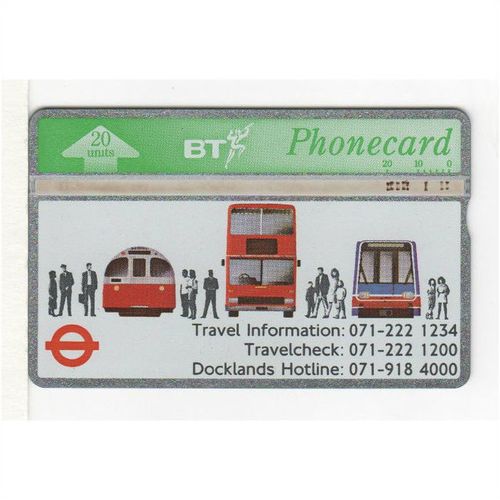 PHONE CARD - BT - TRANSPORT IN LONDON