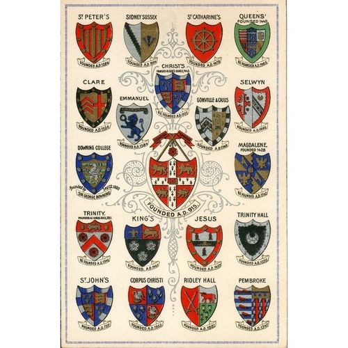 Oxford University Colleges Coats Of Arms - AOS Oxford Varsity City, Oxfordshire