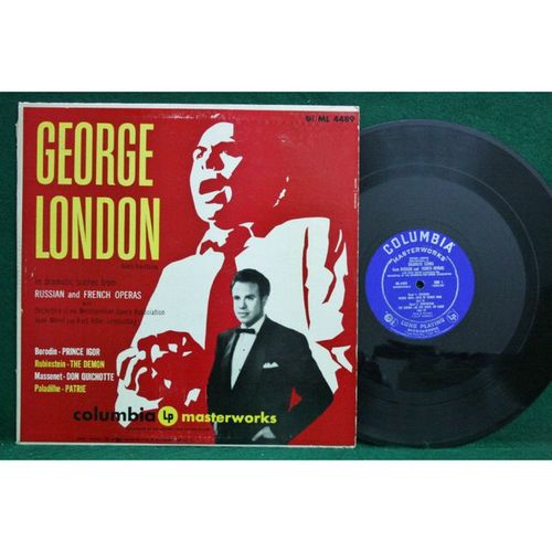 George London - Dramatic Scenes From Russian and French Operas - ML 4489 - VG+