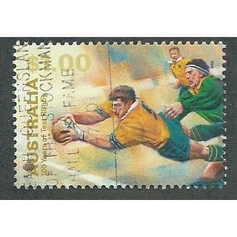 AUS 1999 $1.20 'AUSTRALIAN TEST RUGBY' FINE USED (EBID38-407)