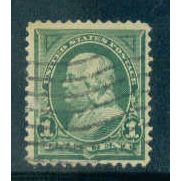Used 279 1c Benjamin Franklin Fine M04246