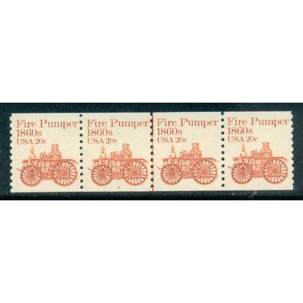 1908 20c Fire Pumper Very Fine MNH Dry Gum PNC 5/4 W0270