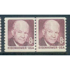 1402 8c Dwight Eisenhower Fine MNH CLP R0263