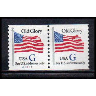 2890 32c G Old Glory Very Fine MNH CNP Left A3113 PA1551