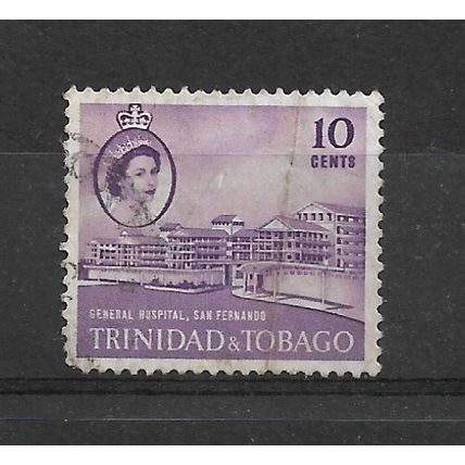 Trinidad.SG289 10c General Hospital,San Fernando.Fine Used.Aug21