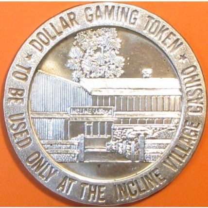 Incline Village. $1 Casino Token. Lake Tahoe, NV. 1966. U21.