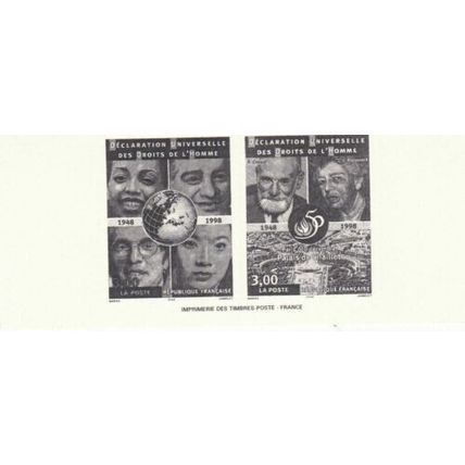 France 1998 Imprimerie des Timbres 50th anniv of Declaration of Human Rights VGC
