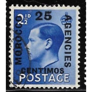 MOROCCO AGENCIES SPANISH 1936 SG 163 - #2 fine used (o)