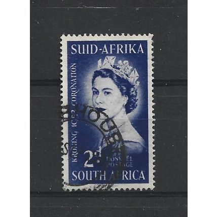 SouthAfrica.1953 Coronation stamp.Fine Used.Aug25c