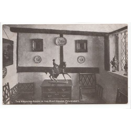 Pevensey Mint House Haunted Room East Sussex Postcard P8