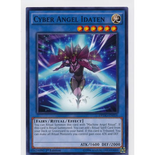 YuGiOh Duelist Pack: Dimensional Guardians DPDG-EN016 Cyber Angel Idaten 1st Ed
