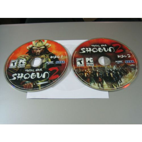Total War: Shogun 2 (PC, 2011) - Discs Only!!!