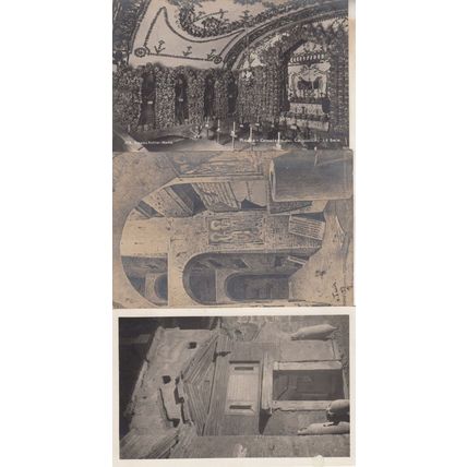 Rome Cemeterio Dei Cappucchini Calisto Catacombs Claudio Ermete 3x Rome Postcard