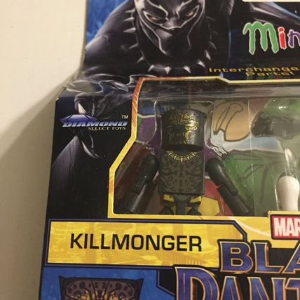 New Sealed Marvel Killmonger & Ulysses Klaue Minimates