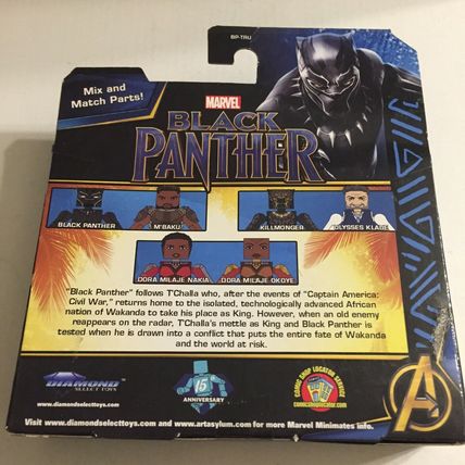 New Sealed Marvel Killmonger & Ulysses Klaue Minimates