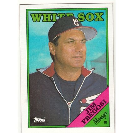 1988 Topps baseball card 714 Jim Fregosi MG
