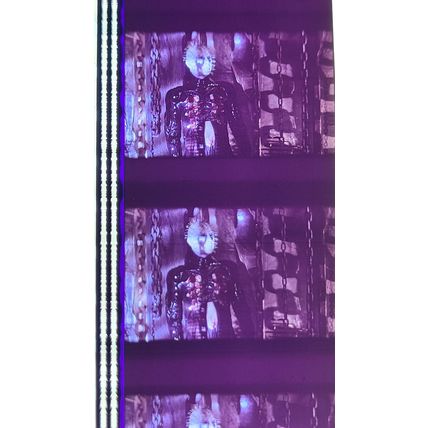 HELLRAISER. pk J 5 M - b037K . 1 strip of 5 - 35mm film cells