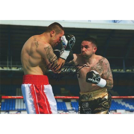 Paul Smith British Boxing Champion 12x8 Hand Signed Photo