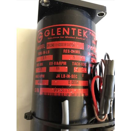 GLENTEK GM2340-11-02001810-032A DC MOTOR, 180 VDC,CR