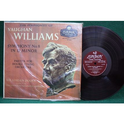 Boult - Williams: Symphony No. 8/Partita For Double String O. - LL 1642 - EX+