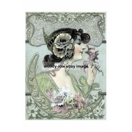 rp15076 - Art Nouveux Lady - print 6x4
