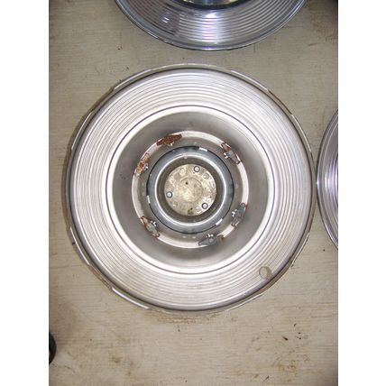 1964 PLYMOUTH SPORT FURY HUBCAPS OEM SET OF 4 14"