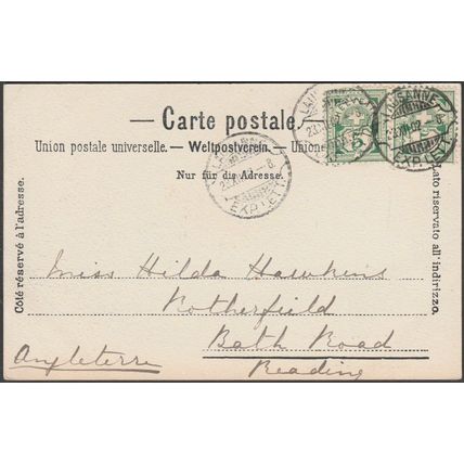 Bords du Lac Léman, 1902 - Charnaux Frères CPA