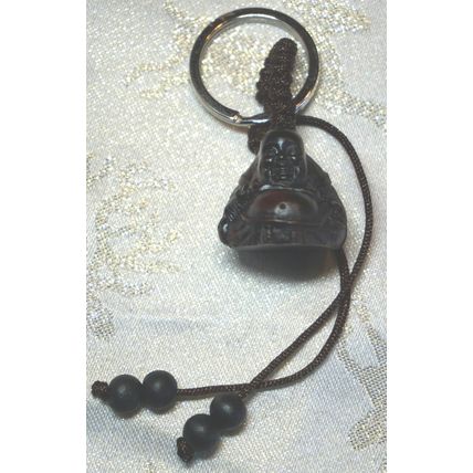Lucky Buddha Charm Key Rings Luck Wealth Health Prosperity Love Career Feng Shui