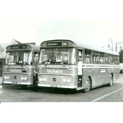 Black & White Photo of Bickers of Coddenham Ltd. - RBD 112M ex. United Counties