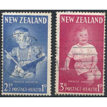 Health Stamps - New Zealand 1963 - F H - SG 815/6 (B)